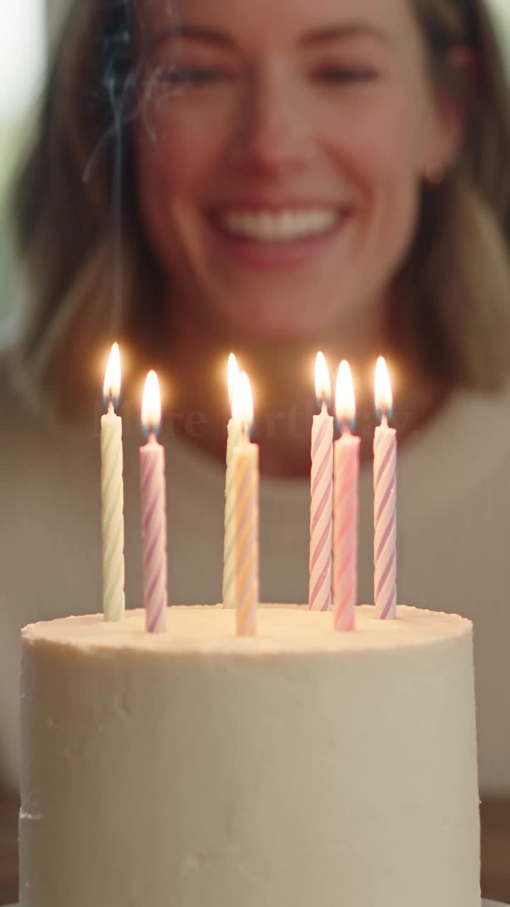 A mother celebrating her daughter’s birthday